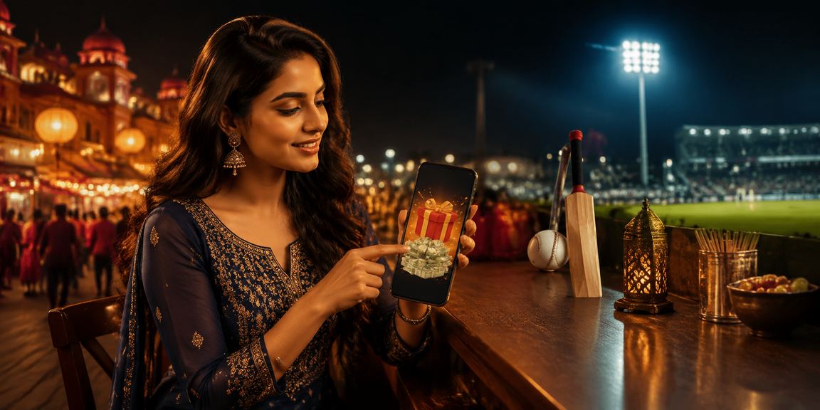 Indian cricket betting scene with player and jersey